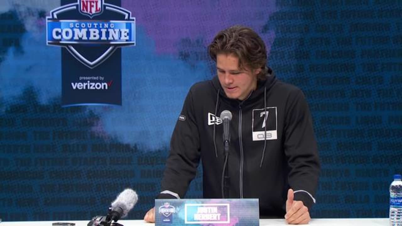 Justin Herbert's 2020 NFL Scouting Combine press conference