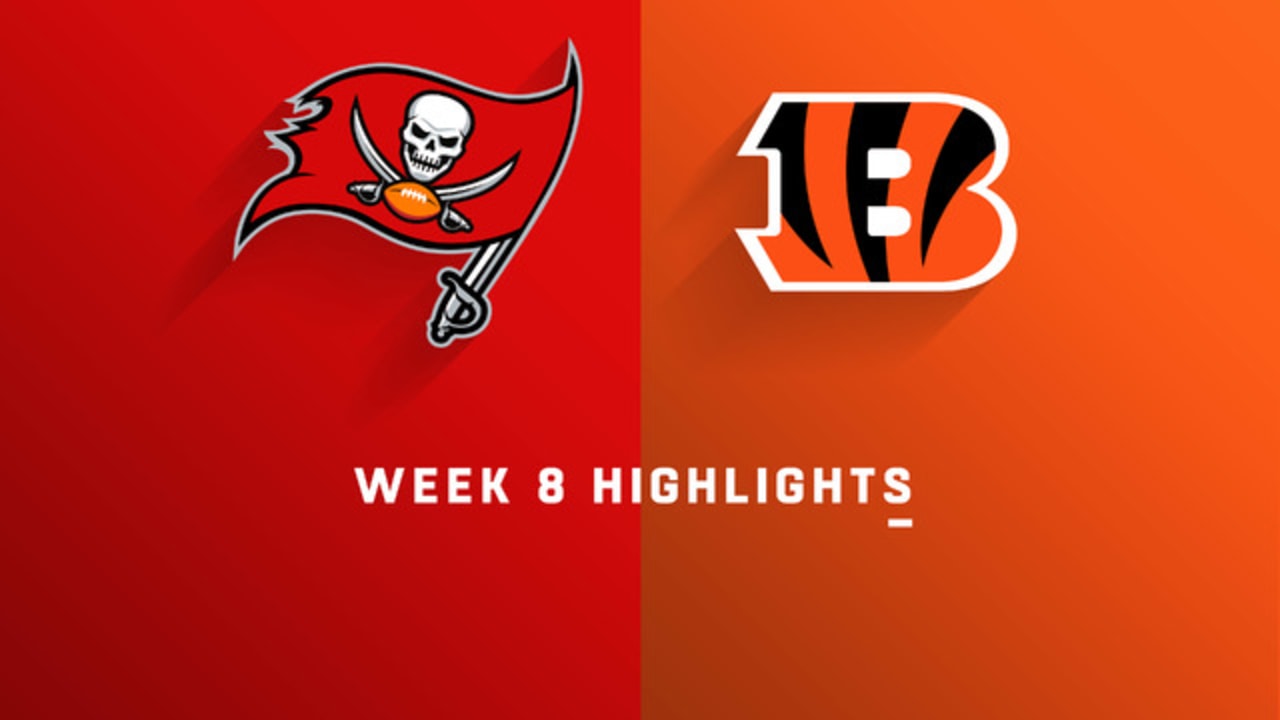 Tampa Bay Buccaneers vs. Cincinnati Bengals highlights Week 8