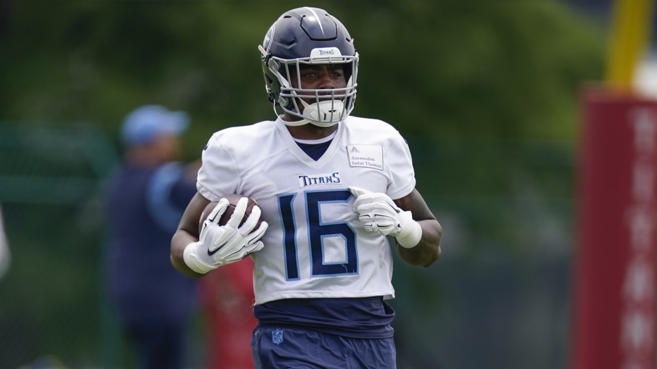 Tennessee Titans Treylon Burks 2022 Select Draft Picks Football