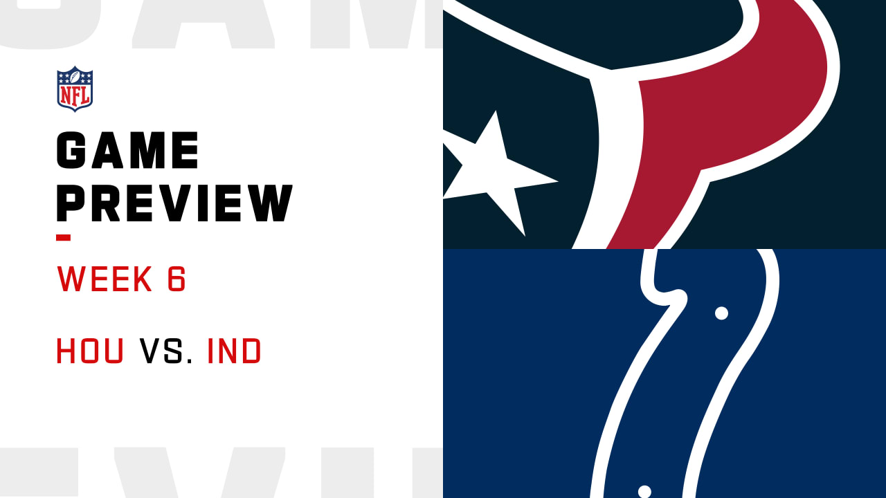 colts vs texans week 6