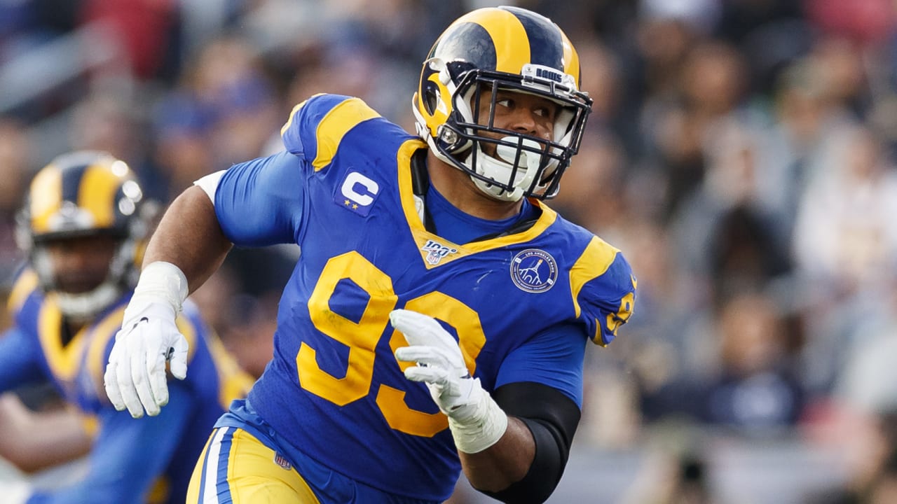 Download National Football League Aaron Donald Blue Jersey