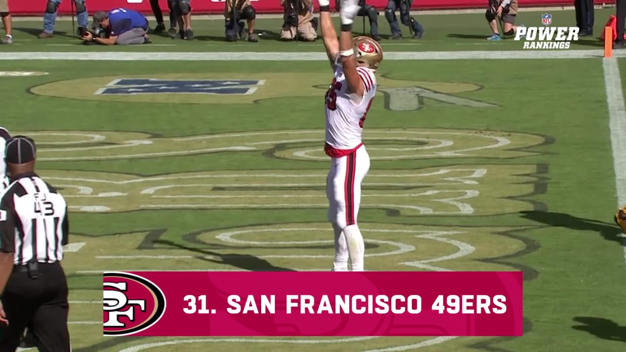 49ers jerseys rank in the middle of the pack in Uni Watch power rankings -  Niners Nation