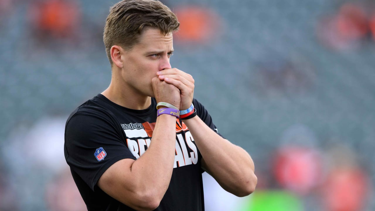 Bengals QB Joe Burrow returns to practice field for first time since  appendectomy
