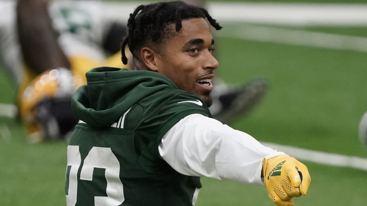 Jaire Alexander Green Bay Packers Men's Green Pro Line Backer Long