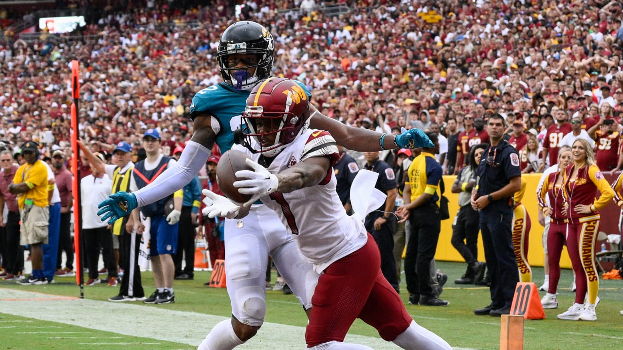 Every Washington Commanders rookie wide receiver Jahan Dotson catch vs