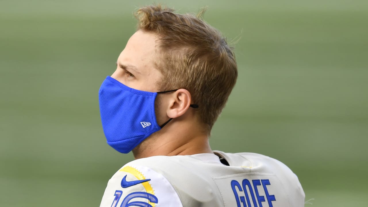 Jared Goff arrival photos