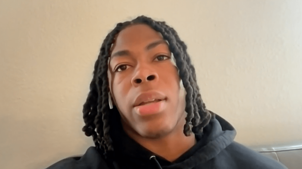 Alabama running back Jahmyr Gibbs wakes up with 'GMFB' ahead of 2023 draft