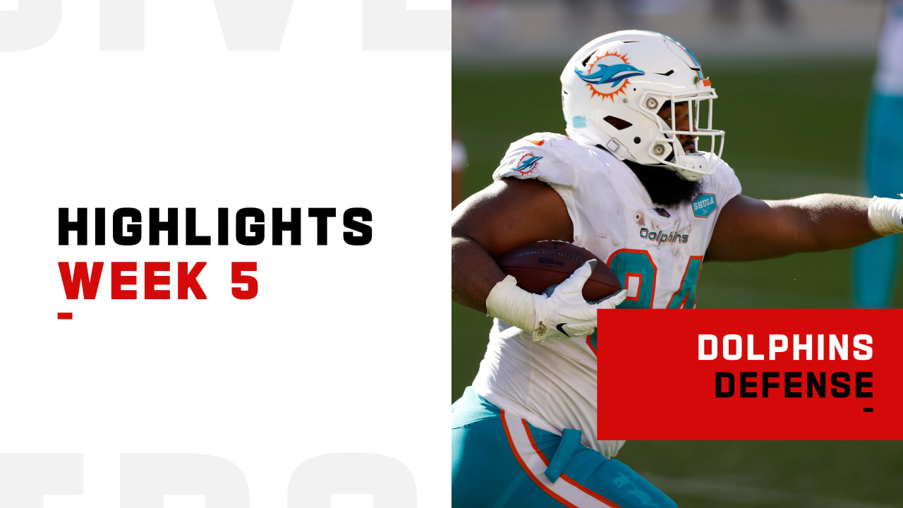 Miami Dolphins' Best Defensive Plays From Dominant Win | Week 5