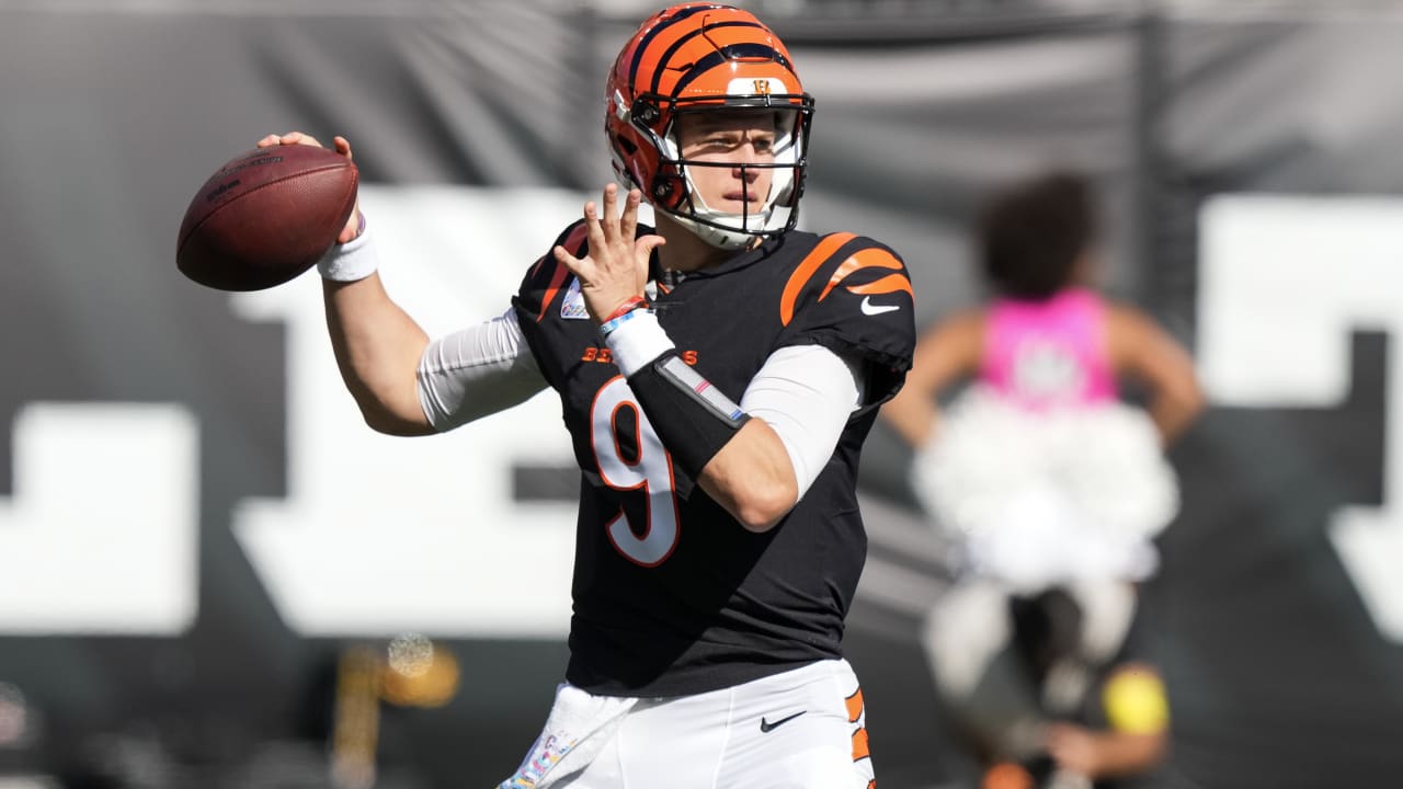 Joe Burrow continues to make strides as the Bengals number one