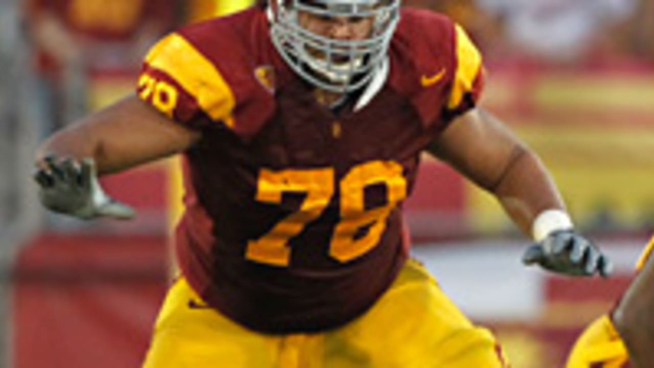 USC offensive tackle Matt Kalil visiting the Cleveland Browns this