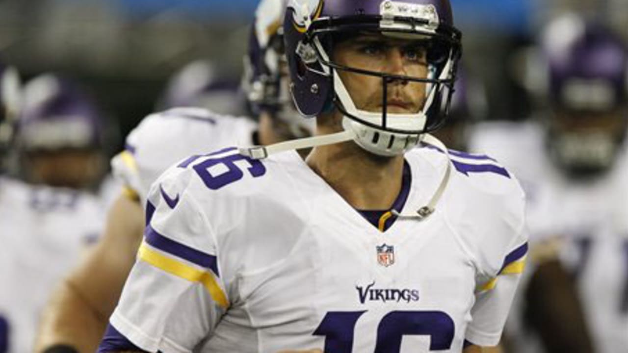 Matt Cassel looks like right choice at QB for Vikings  for now