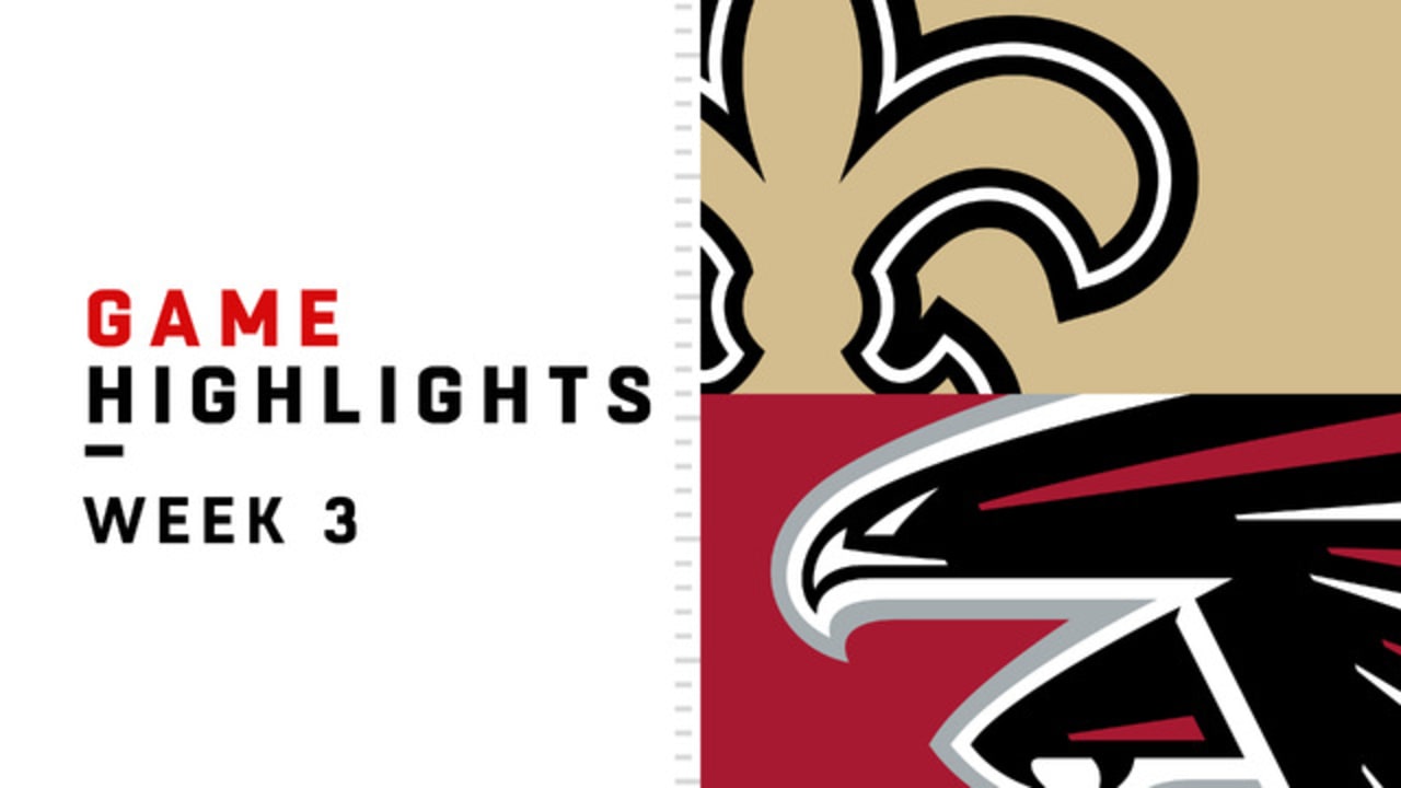 Atlanta Falcons vs. New Orleans Saints highlights