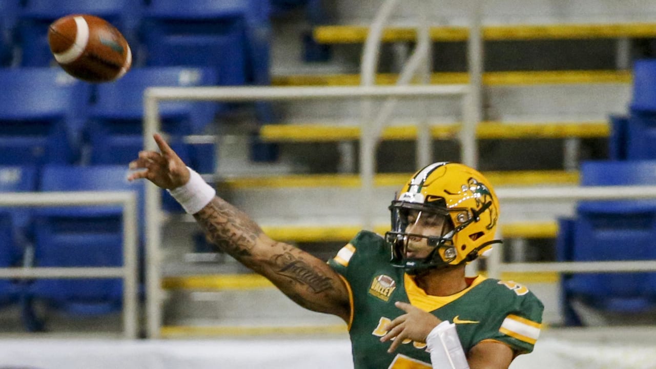 Trey Lance Pro Day results 2021: North Dakota State QB works out for  numerous teams at Pro Day - DraftKings Network