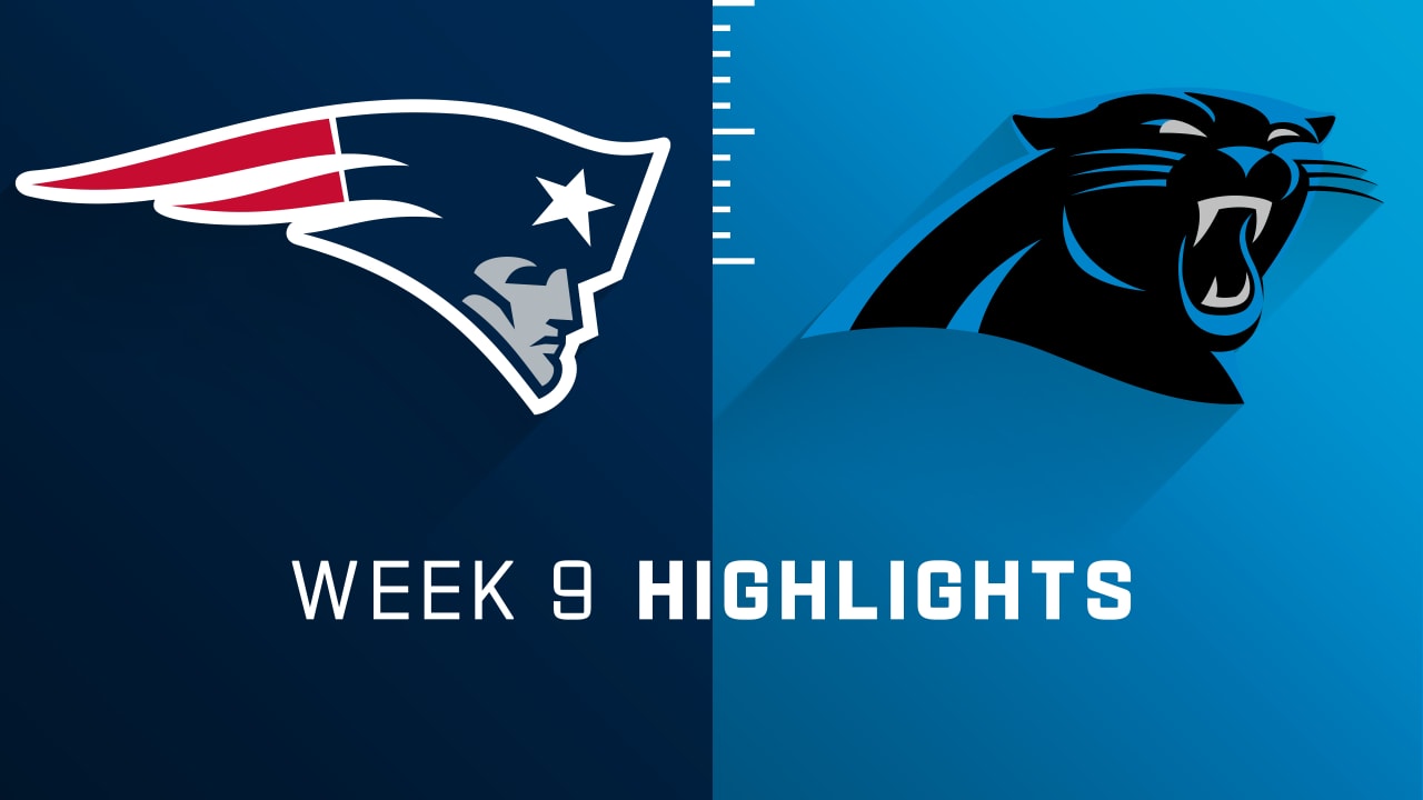 Patriots vs Panthers Fantasy Football Worksheet, Week 9