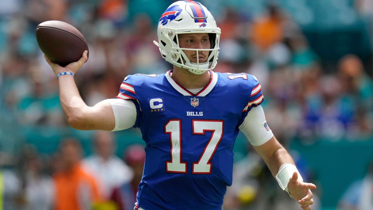 Bills' Josh Allen Sends Message to Fans for Dolphins Game