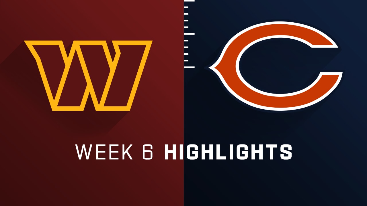 Washington Commanders vs. Chicago Bears highlights