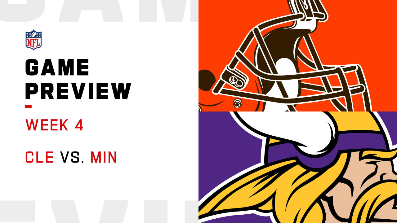 Cleveland Browns vs. Minnesota Vikings preview Week 4