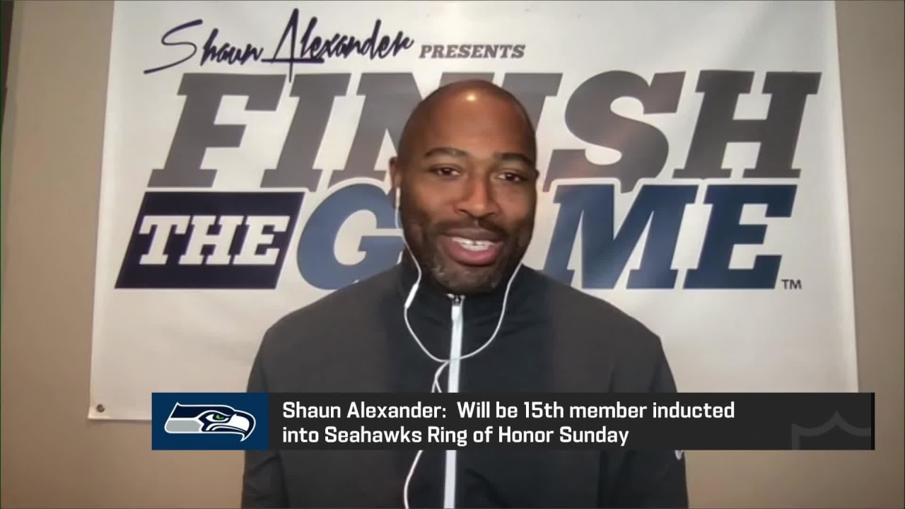 Why Seahawks RB Shaun Alexander enters the Ring of Honor Sunday