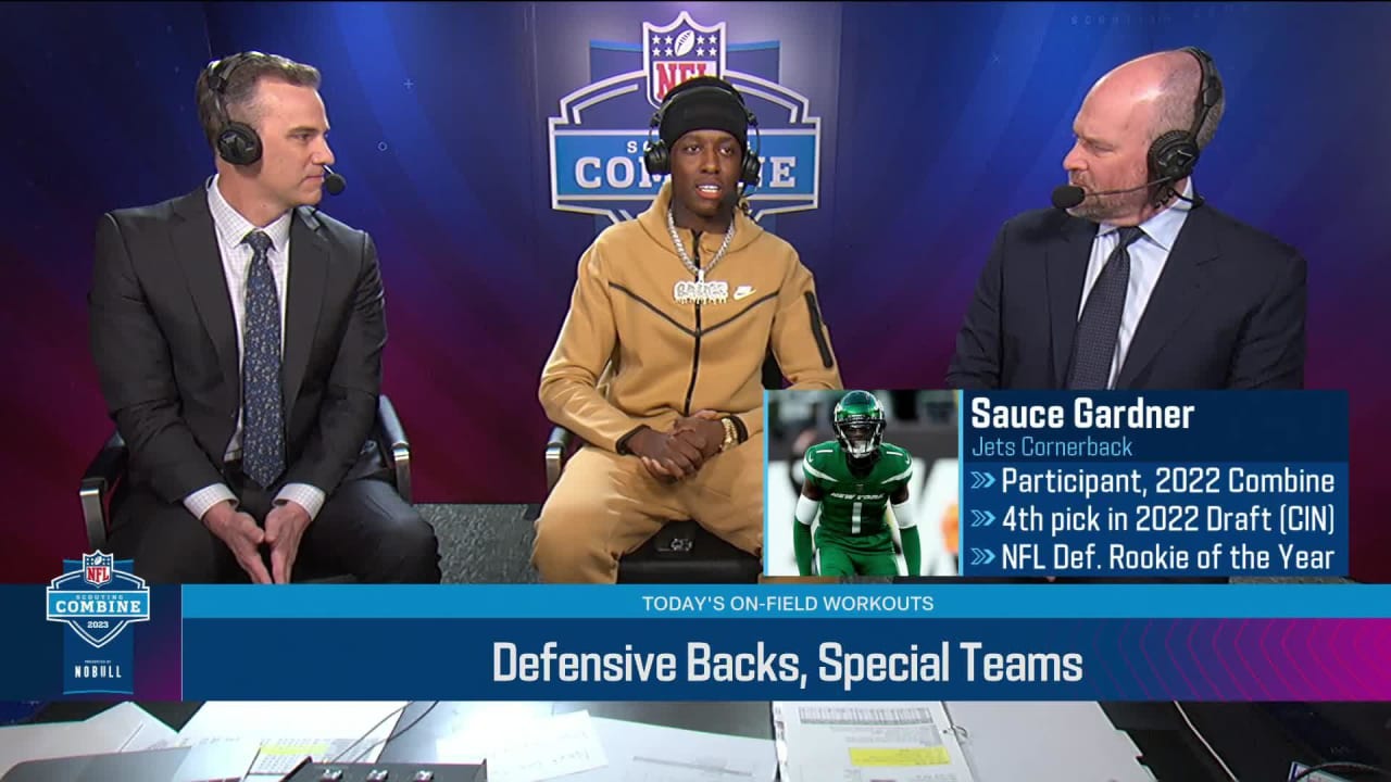 New York Jets cornerback Sauce Gardner joins NFL Network's Rich Eisen