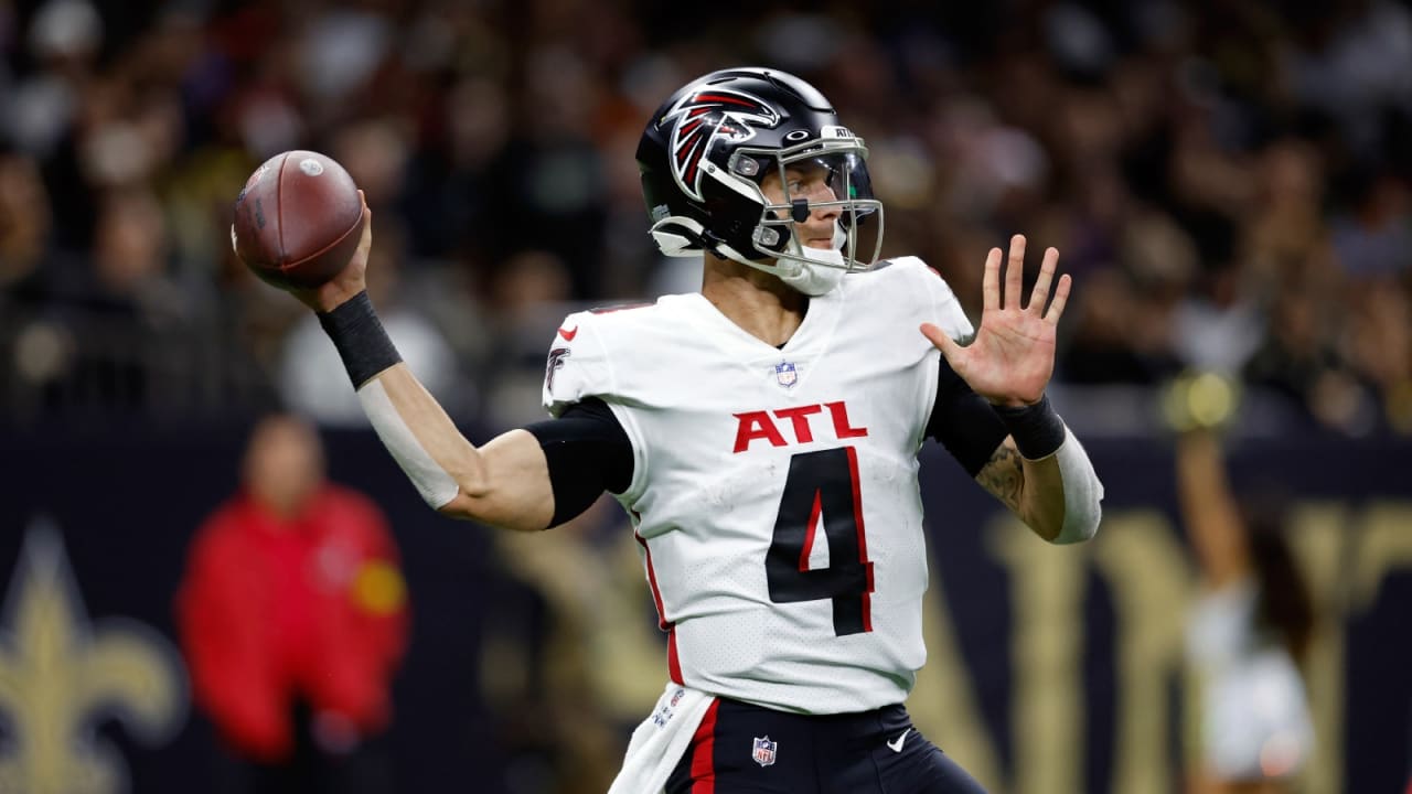 Falcons QB Desmond Ridder changes jersey number