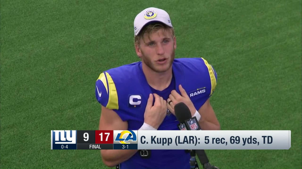 Los Angeles Rams quarterback Cooper Kupp discusses team's execution in