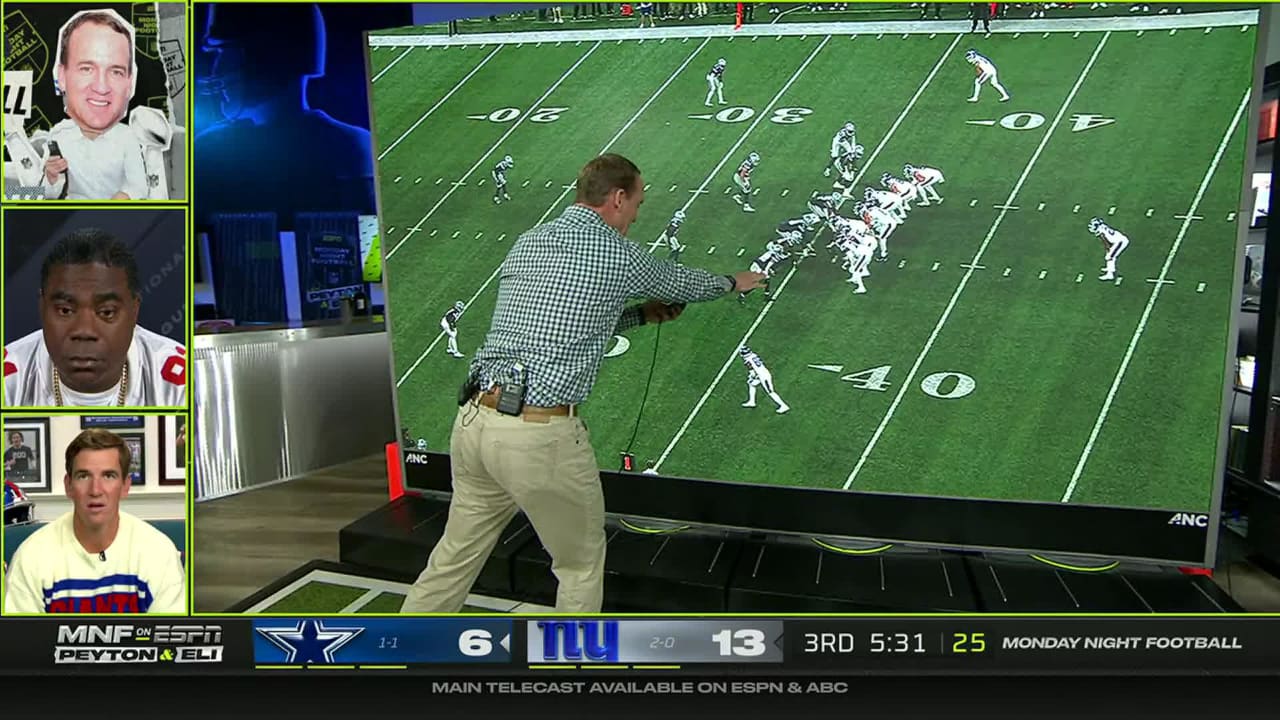 Peyton Manning breaks down Barkley's 36-yard TD run