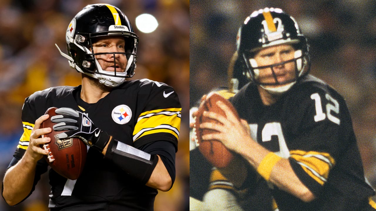 Quarterback Bubby Brister of the Pittsburgh Steelers warms up on