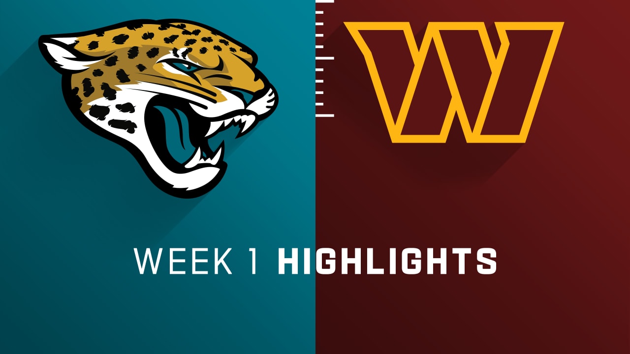 Jacksonville Jaguars vs. Washington Commanders NFL Week 1 schedule, TV