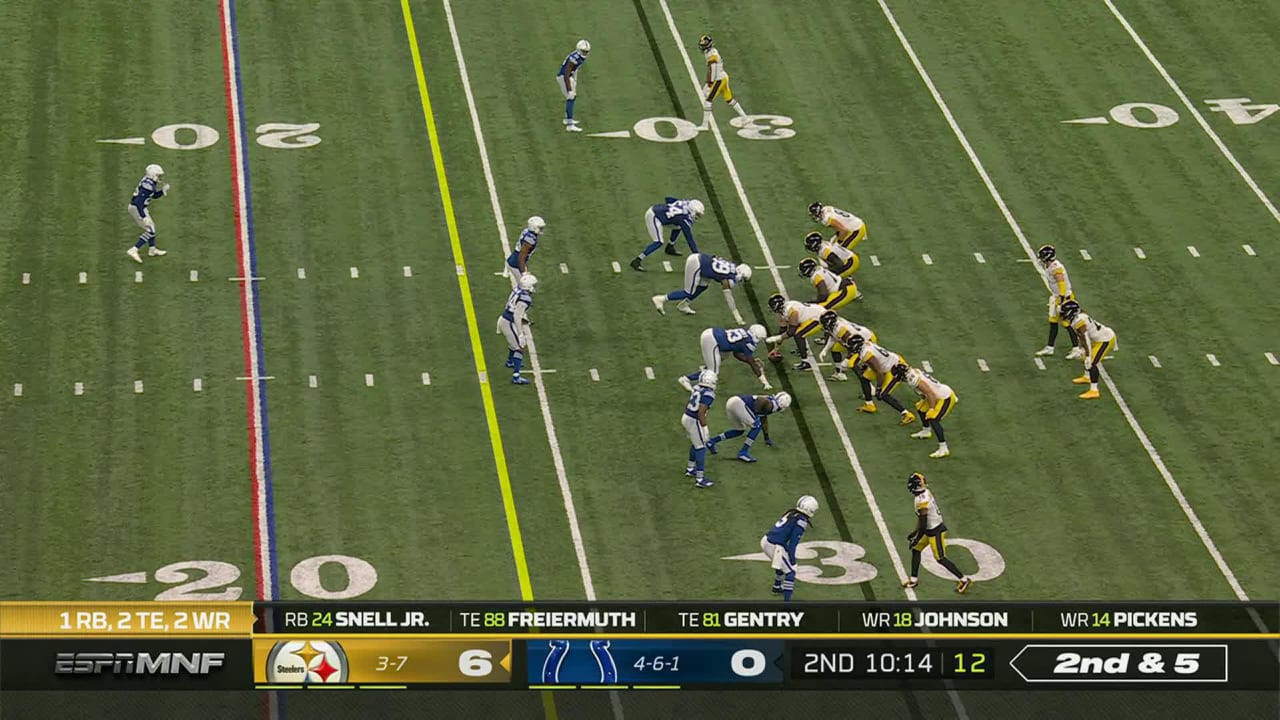 Kenny Pickett zips TD pass to Pat Freiermuth, gives Steelers life - On3