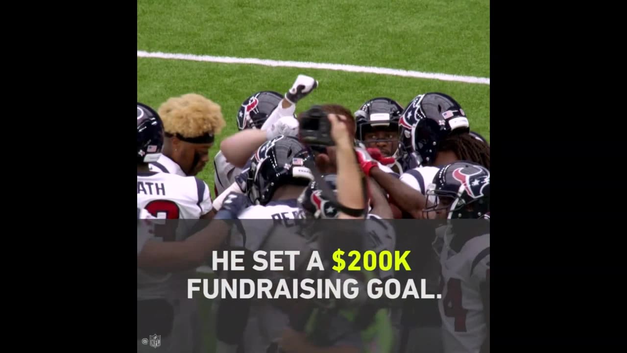 JJ Watt Hurricane Harvey Social Justice Initiative