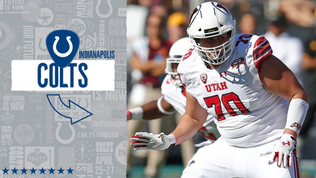 Indianapolis Colts select Utah Utes offensive tackle Jackson Barton No ...