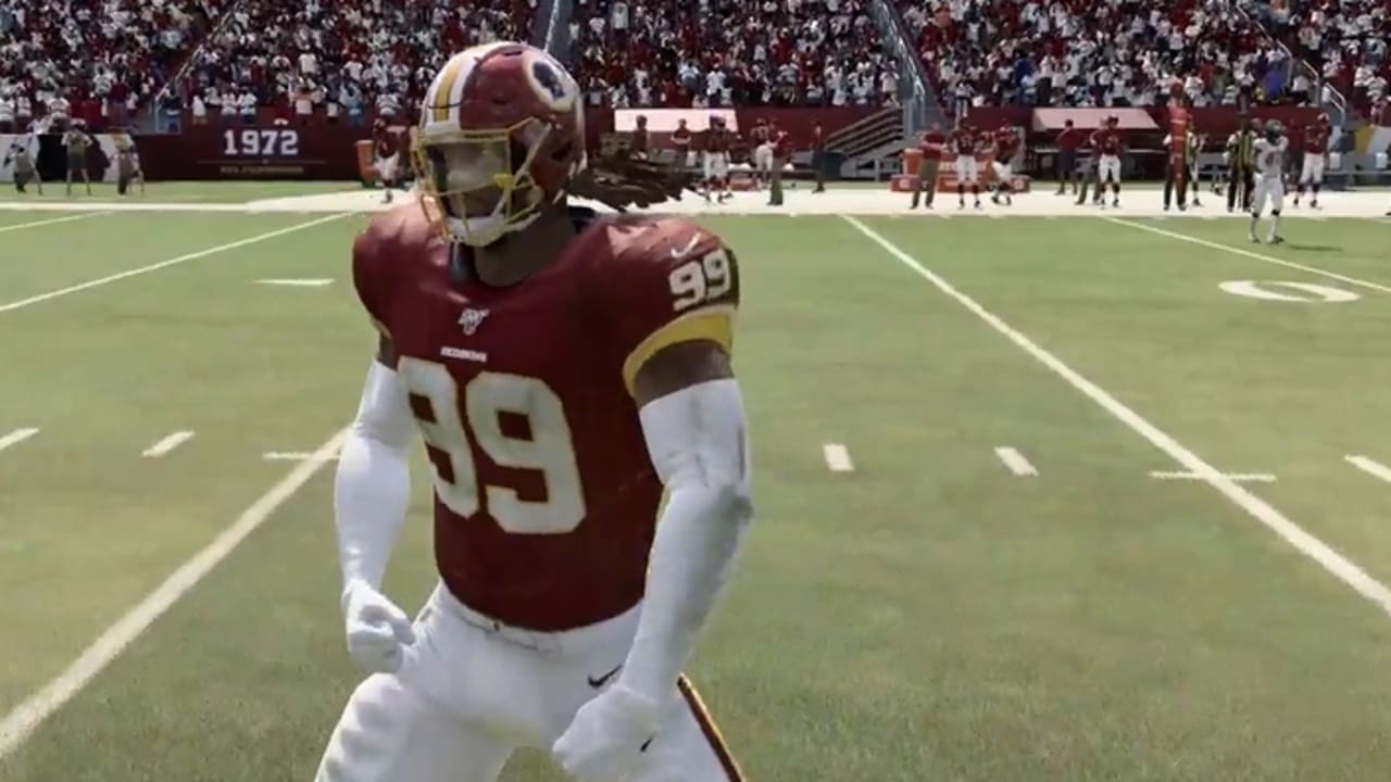 Madden NFL 20' First Look: Chase Young on Washington Redskins