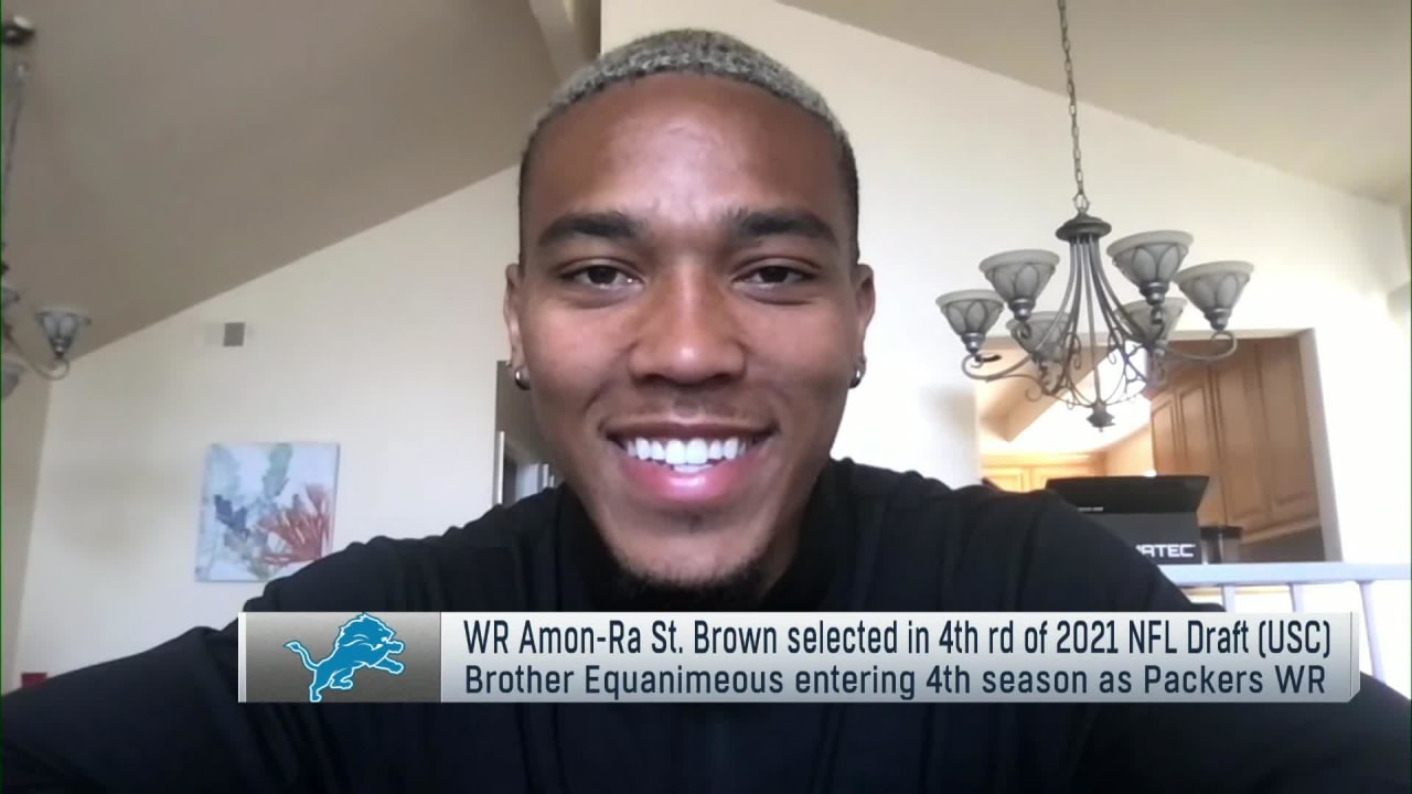 Detroit Lions rookie Amon-Ra St. Brown relishes proving NFL teams wrong  with late-round success, NFL News, Rankings and Statistics