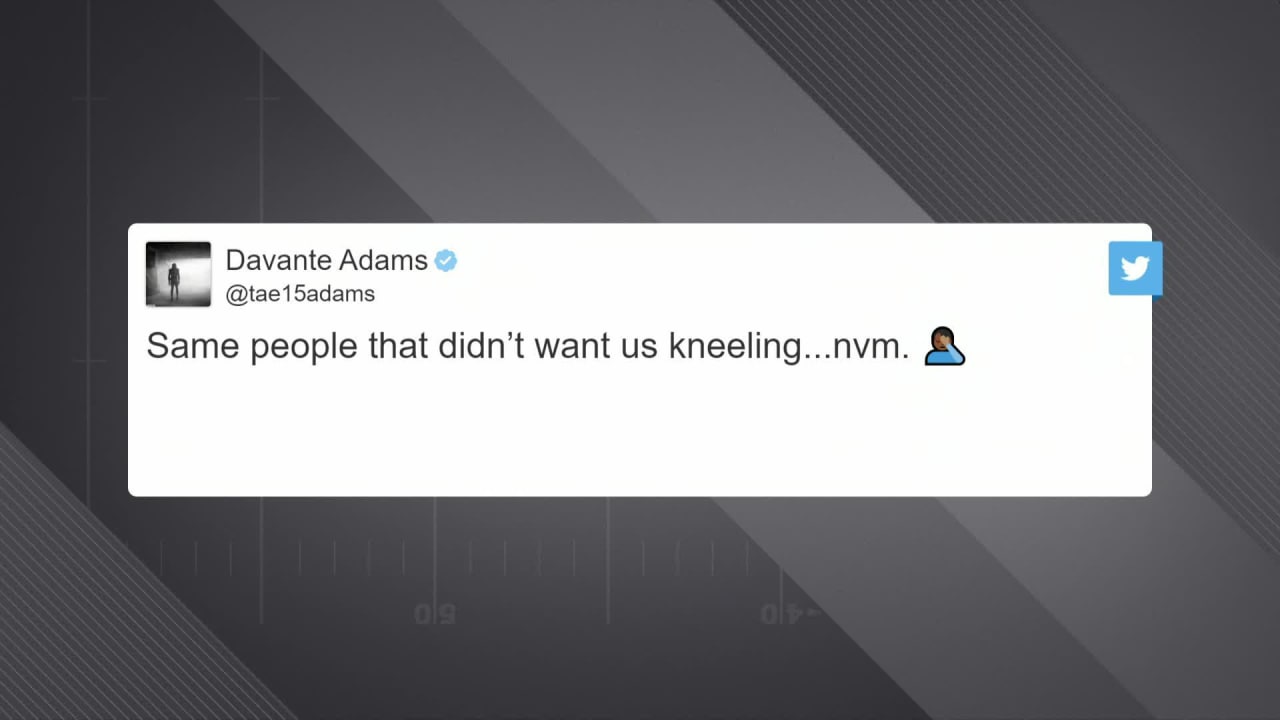 Green Bay Packers wide receiver Davante Adams among players to tweet ...