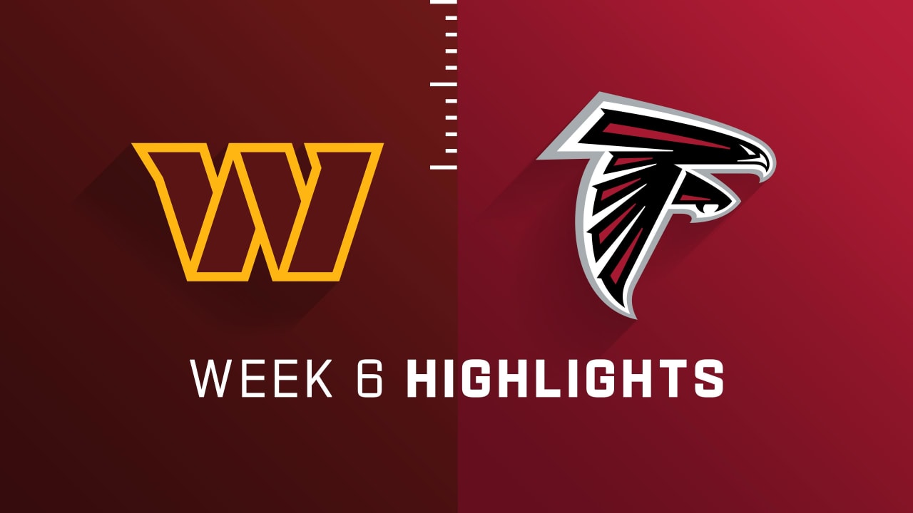 Washington Commanders vs. Atlanta Falcons highlights Week 6