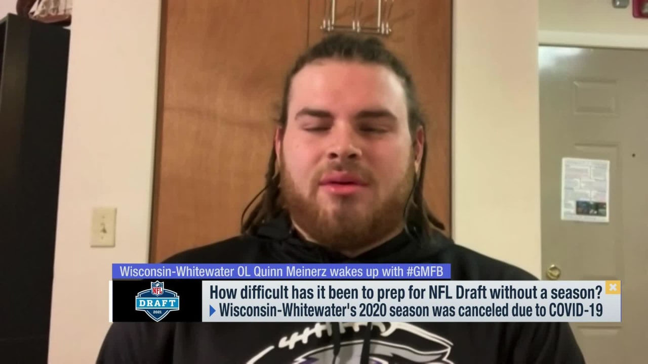 Wisconsin-Whitewater OL Quinn Meinerz discusses his NFL draft prep without  a college season