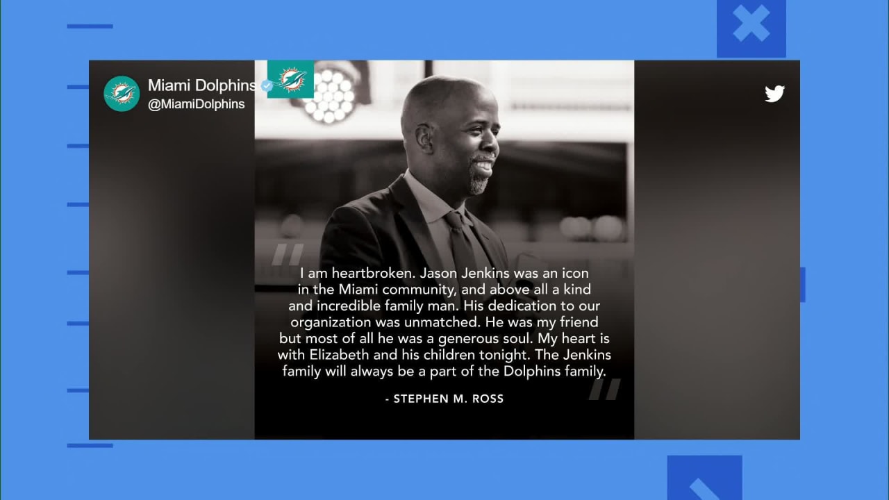Remembering Jason Jenkins, Miami Dolphins Senior Vice President of ...