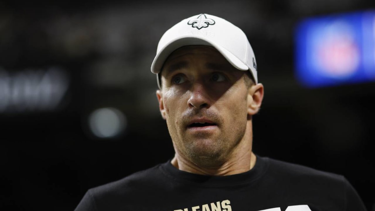 Drew Brees shows progress from injury in Instagram video
