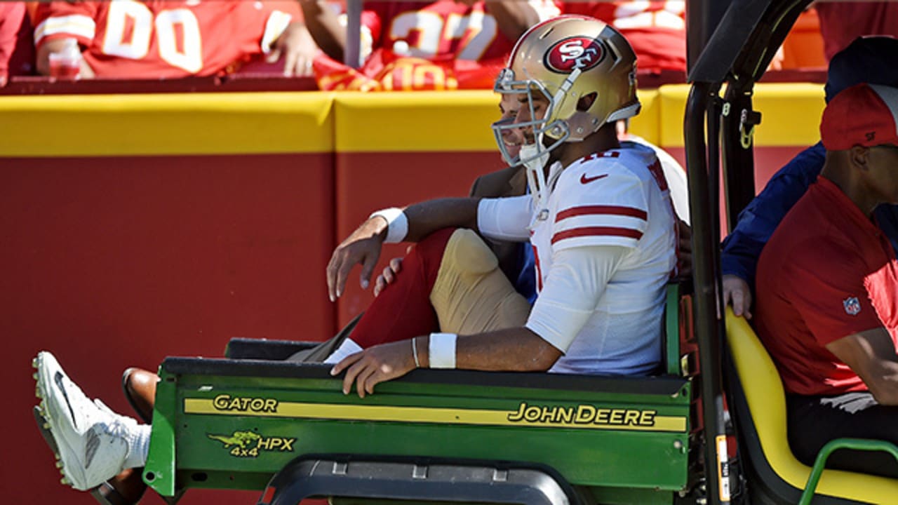 49ers news: Jimmy Garoppolo has struggled and is injured again - Niners  Nation