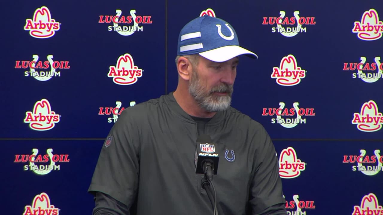 Indianapolis Colts postgame press conference