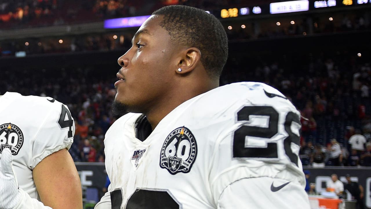 Raiders' Josh Jacobs 'in tears' sidelined by shoulder injury