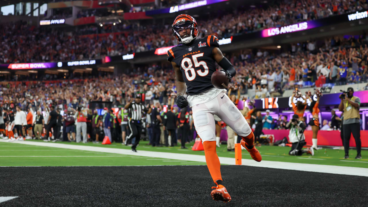 Watch: Bengals WR's throw birthday surprise for Tee Higgins