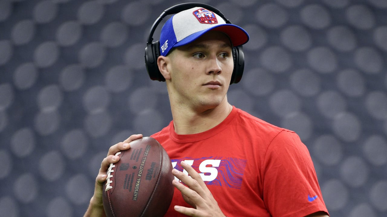 Bills QB Josh Allen 'anxious' to return from elbow injury