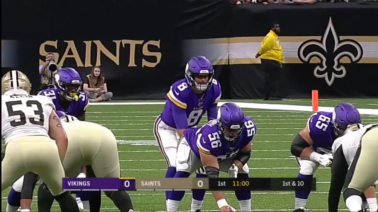 Vikings vs. Saints Preseason Week 1 Highlights