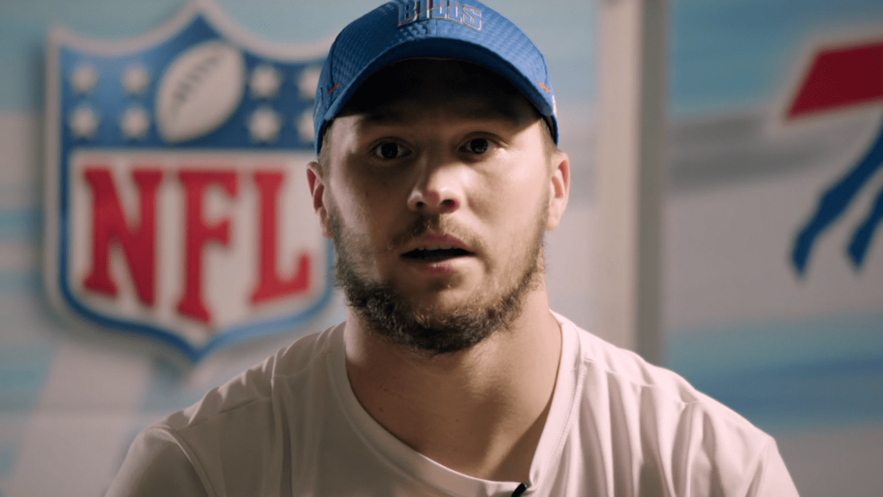 NLL - Just a friendly reminder that Josh Allen is a big Buffalo Bandits  guy! 🧢 Smart man. #NFLPlayoffs