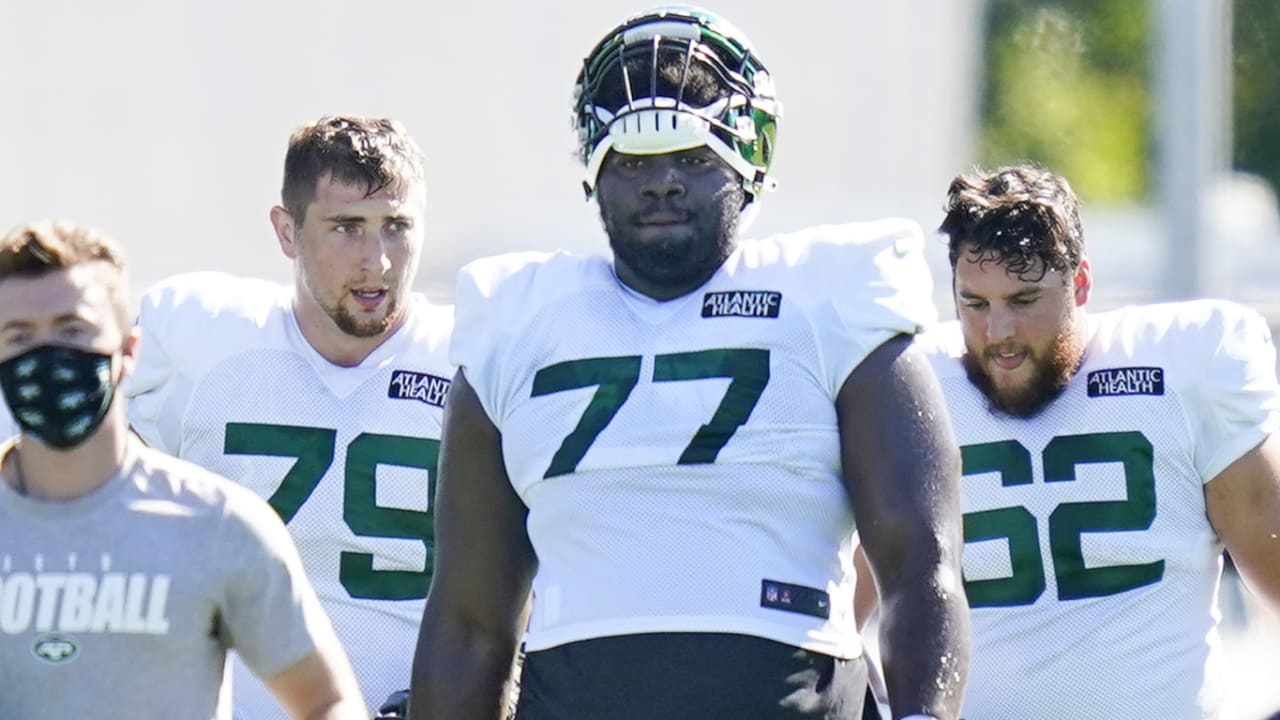 Jets' Mekhi Becton eyes new number if NFL changes jersey rule