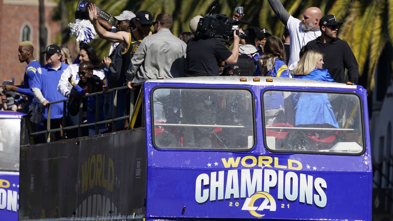 Los Angeles Rams Super Bowl 56 parade