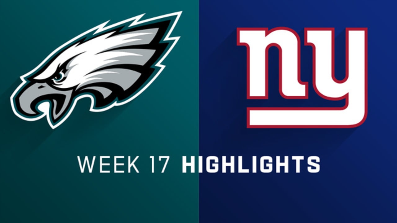 eagles giants game replay