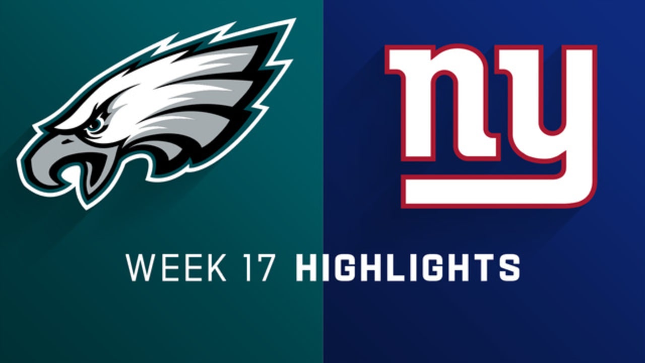 New York Giants vs. Philadelphia Eagles highlights