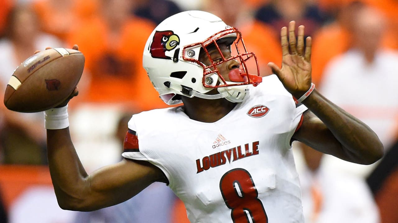 Louisville football  Quiet and private, Lamar Jackson's play